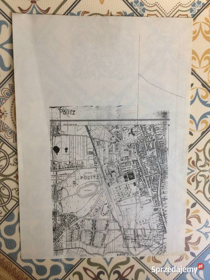 3830 Ksero Niemieckich Planów Polic Szczecin