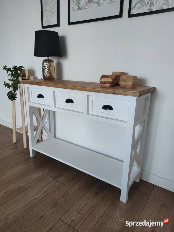 Konsola komoda drewniana styl prowansalski Zduńska Wola sprzedam