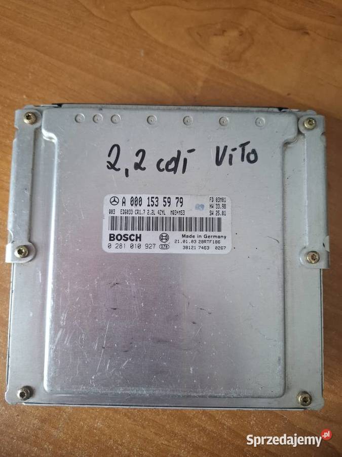Sterownik komputer vito 22 cdi A0001535979 lubuskie