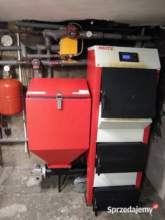 Piec CO na ekogroszek stalowy wielofunkcyjny