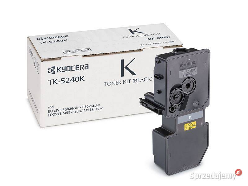 TONER do KYOCERA TK5240 ECOSYS M5526 P5026 Cyan Fax śląskie Szczerbice sprzedam