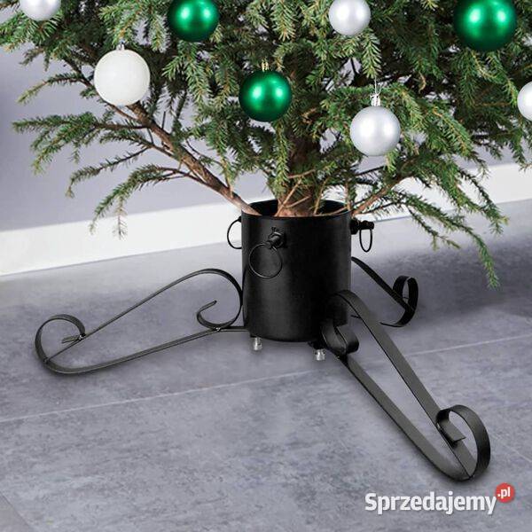 vidaXL Stojak pod choinkę czarny 58x58x21 Warszawa