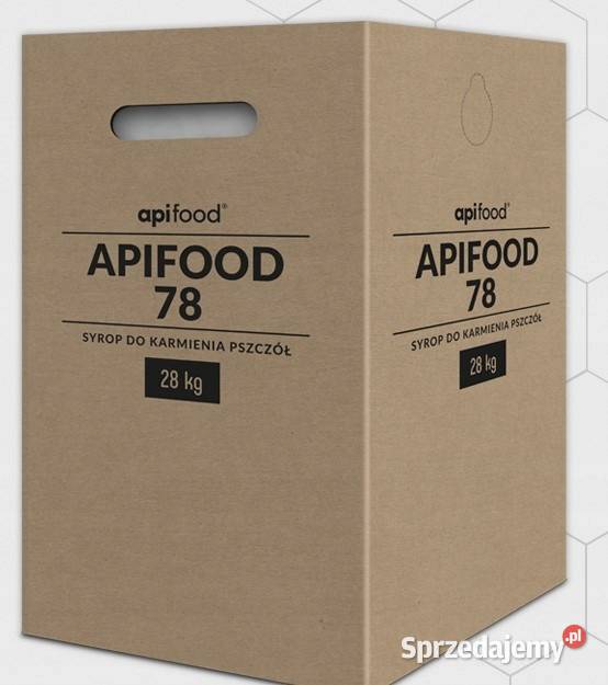 Pokarm pszczół SYROP APIFOOD 78 karton 28 Świeży Posada Jaśliska