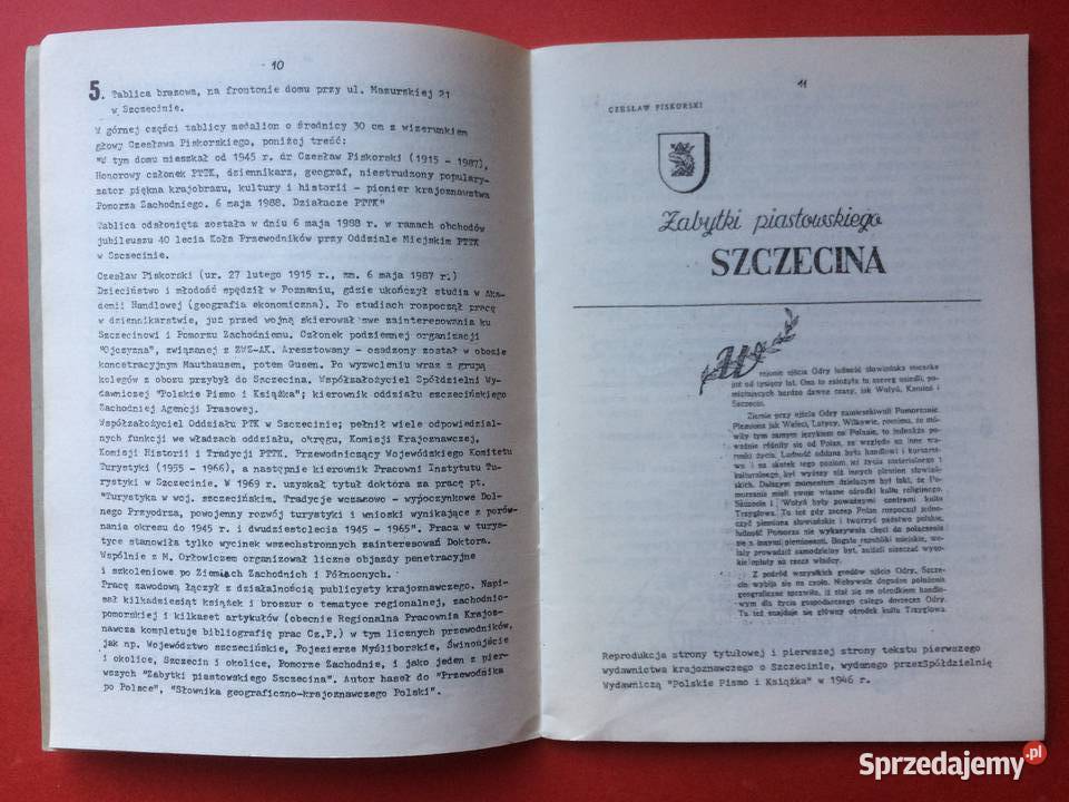 840 Szczecin Informacje Krajoznawcze