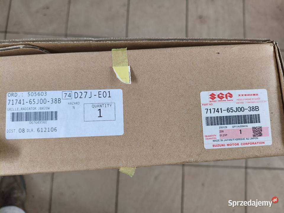 Grill Suzuki Grand Vitara osłona chłodnicy osobowe Brzesko