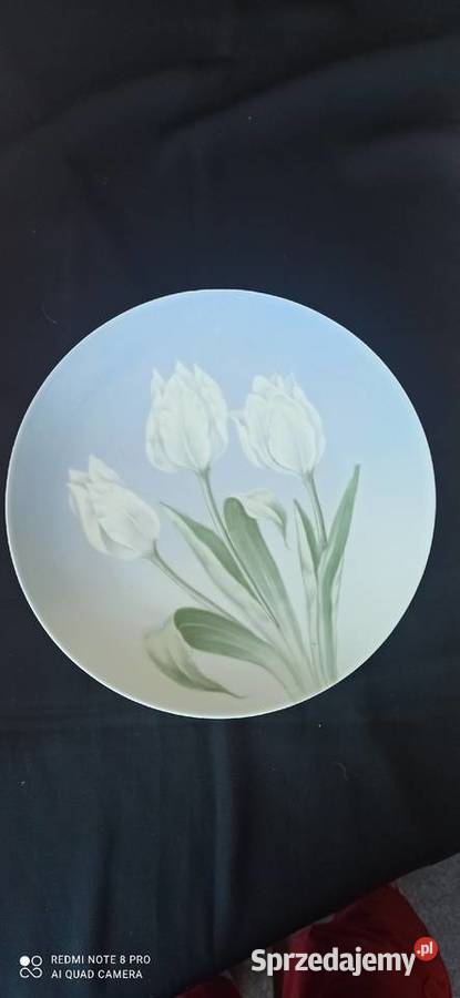 Patera Rosenthal Białe tulipany Syg Thomas
