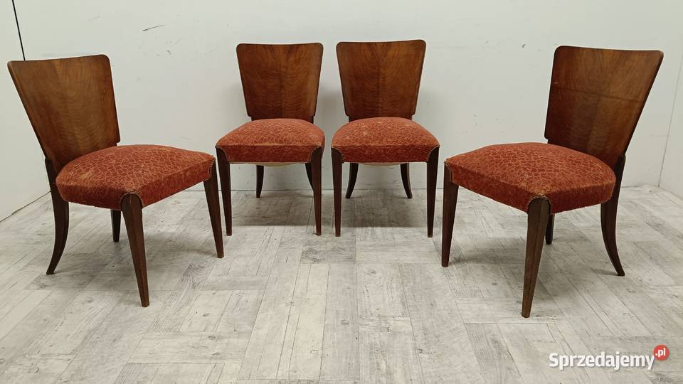 krzesło krzesła Halabala design lata 60te Radomsko
