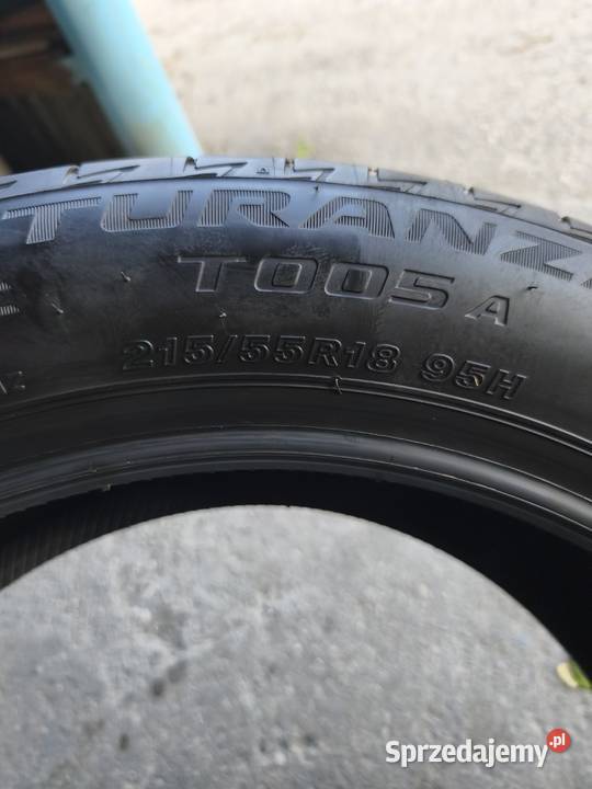 4 opony Letnie Bridgestone 21555 r 18