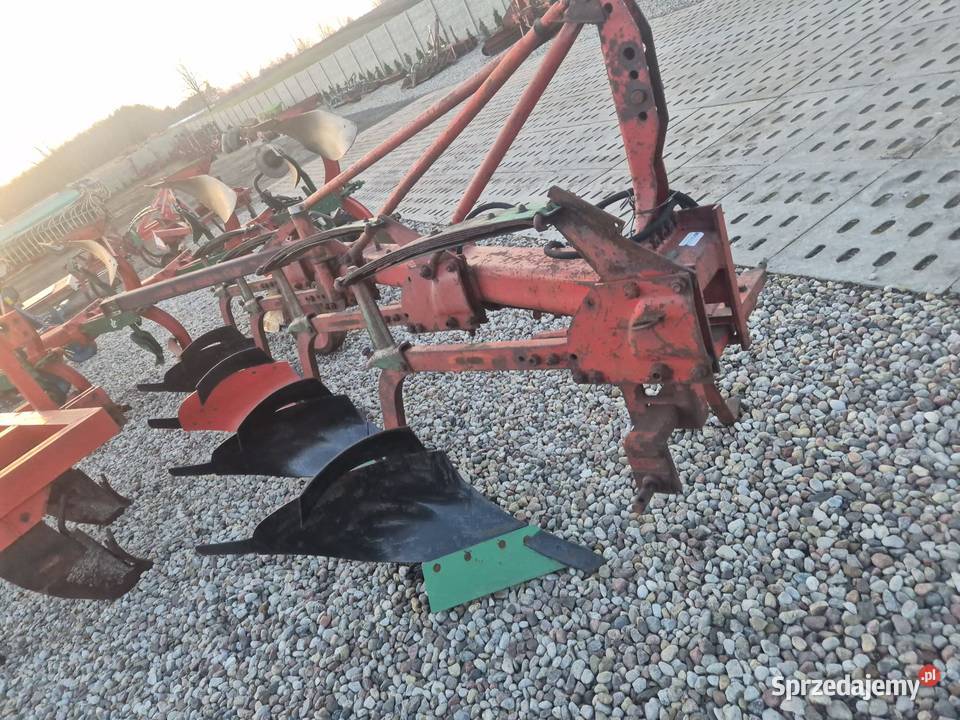 Pług kverneland 4skiby resor kwadrat rama