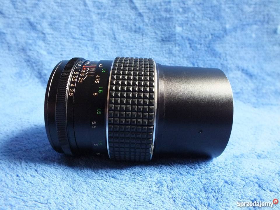 Obiektyw Pentor Auto 128 f135mm Gwint M42 Żary
