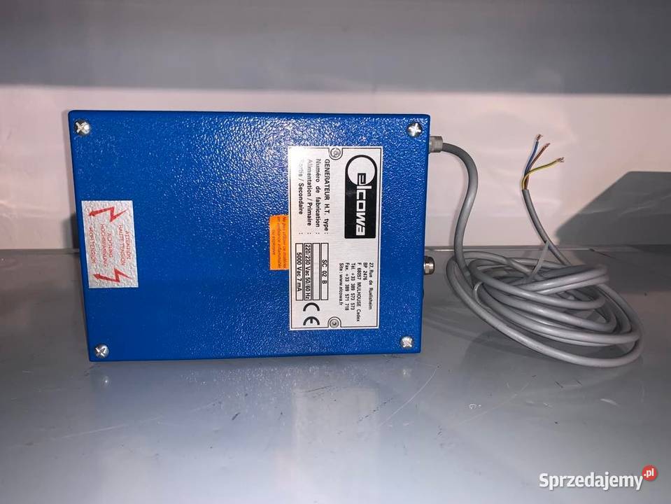 SC02B ELCOWA GENERATOR HIGH VOLTAGE 220330VAC Warszawa sprzedam