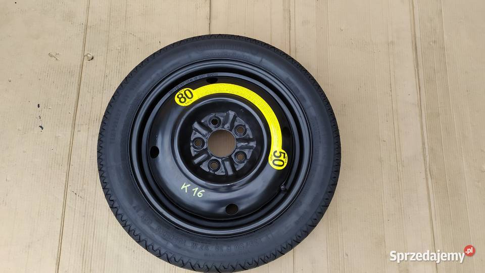 Koło dojazdowe R16 kIA CEED III kIA PRO CEED Koła dojazdowe Miejska Górka sprzedam