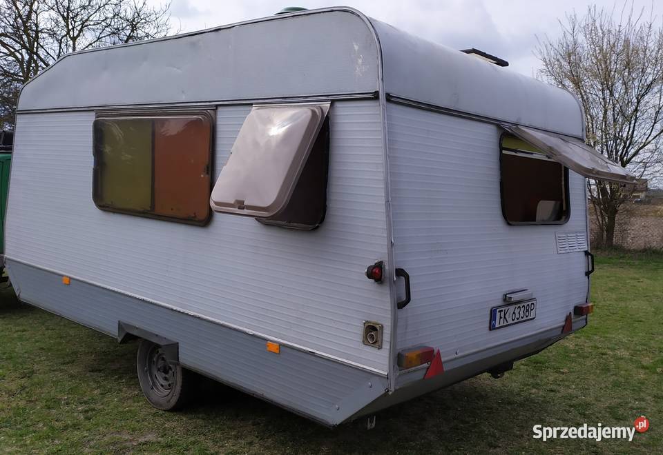 Przyczepka kempingowa na działkę budowę Kempingowe Stare Faszczyce