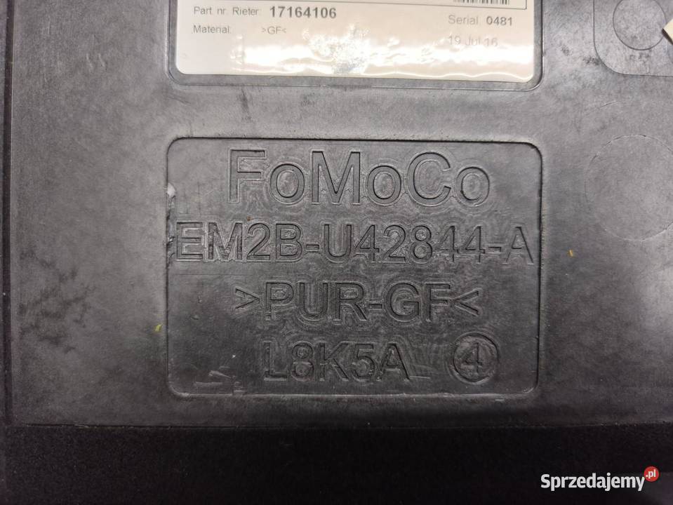 PÓŁKA PODŁOGA BAGAZNIKA FORD GALAXY MK4 16R