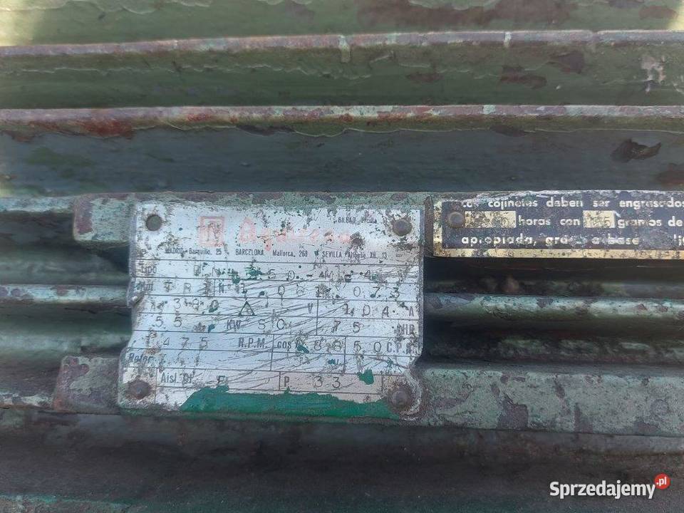 Silnik elektryczny trójfazowy 55 kW Sławoszowice