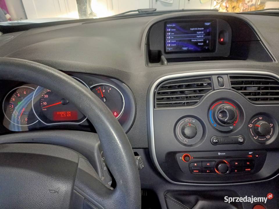 Renault Kangoo 89 000 3Osobowy Parktroniki nieuszkodzony dolnośląskie Jelcz-Laskowice