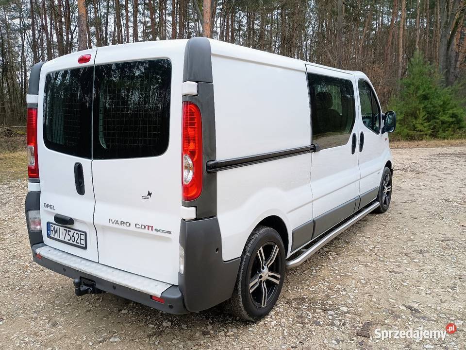 Vivaro 20 CDTI Dubel Kabina Brygadówka Klima Opel Mielec