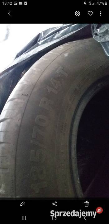 Opony continental 18570 r14t T do 190 km/h Serock