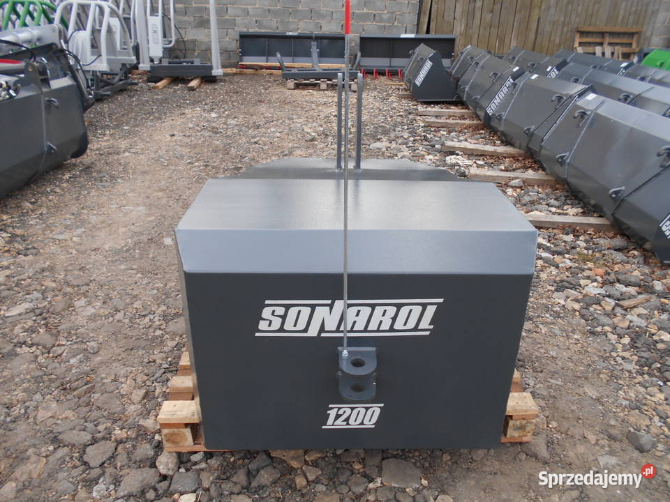 SONAROL Balast Obciążnik na Tuz 1200 Sonarol OBC nieuszkodzony śląskie Lubliniec