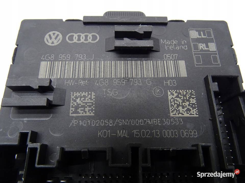 MODUŁ STEROWNIK DRZWI PRZÓD PRZEDNI 4G8959793G sprzedam