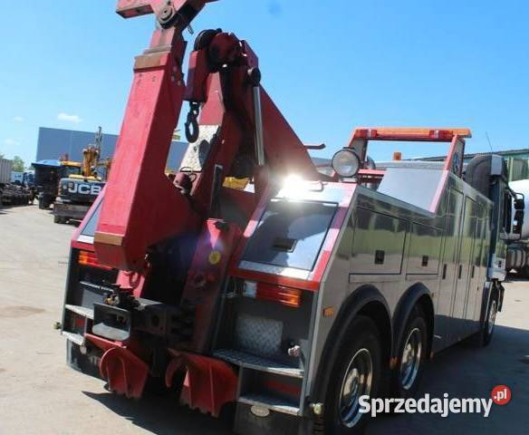 Holownik do ciezarowych 3 osiowy 6x4 Mercedes szary