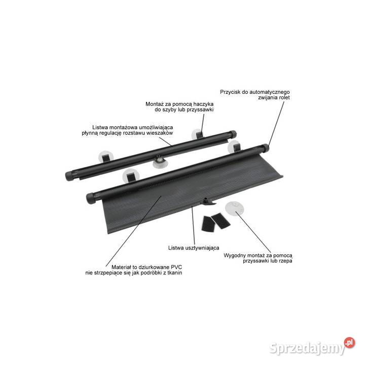 Rolety samochodowe przeciwsłoneczne 45 2 sztuki Brzesko