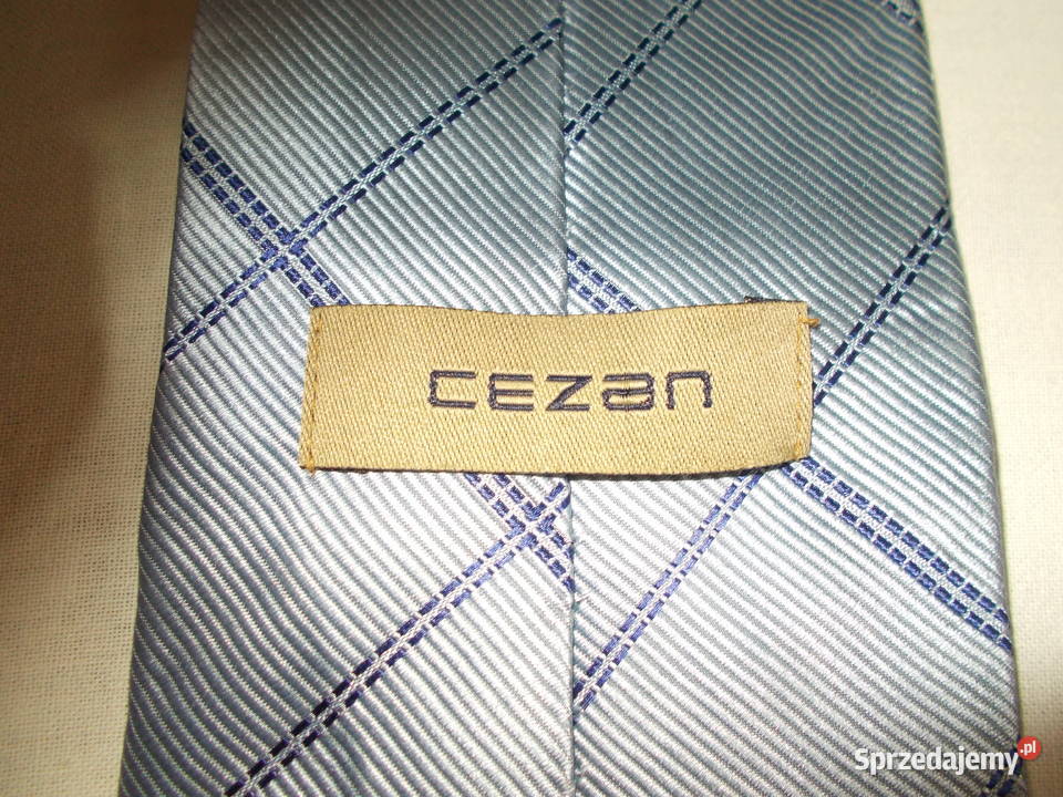 Krawat CEZAN100 jedwab Poznań