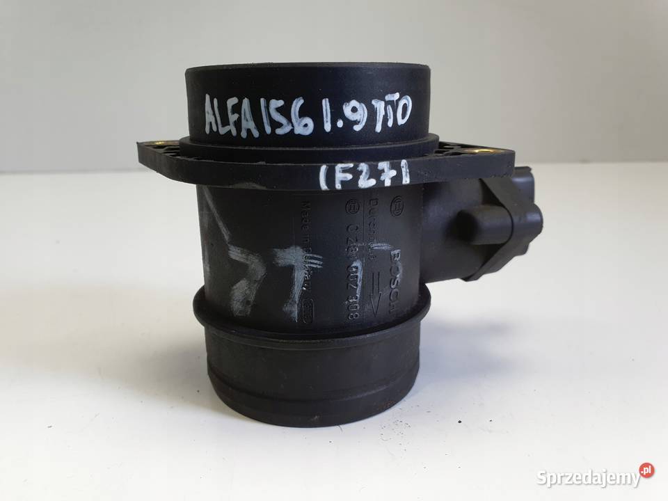 PRZEPŁYWOMIERZ Alfa Romeo 156 19 JTD POWIETRZA osobowe lubelskie Rudka