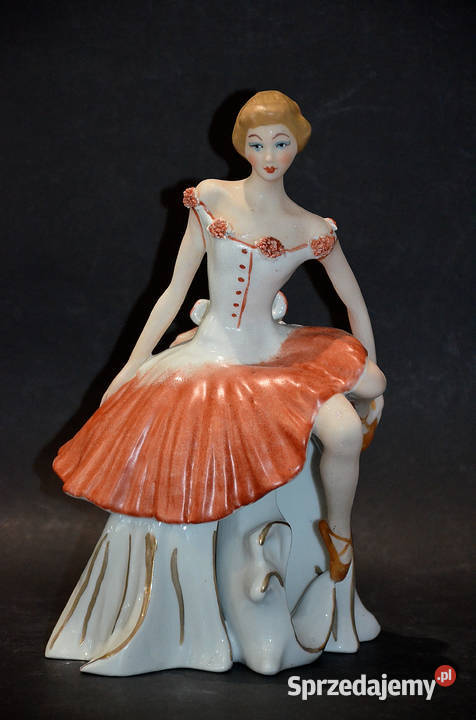 Roceram porcelana figurka Olga do kolekcji ok 25 Antyki, Sztuka, Kolekcje Środa Wielkopolska