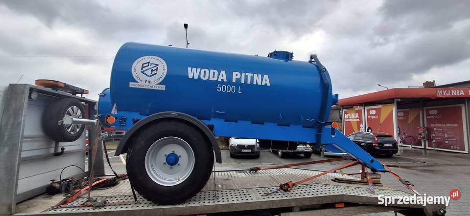 Wóz do wody pitnej zbiornik beczka Kielce