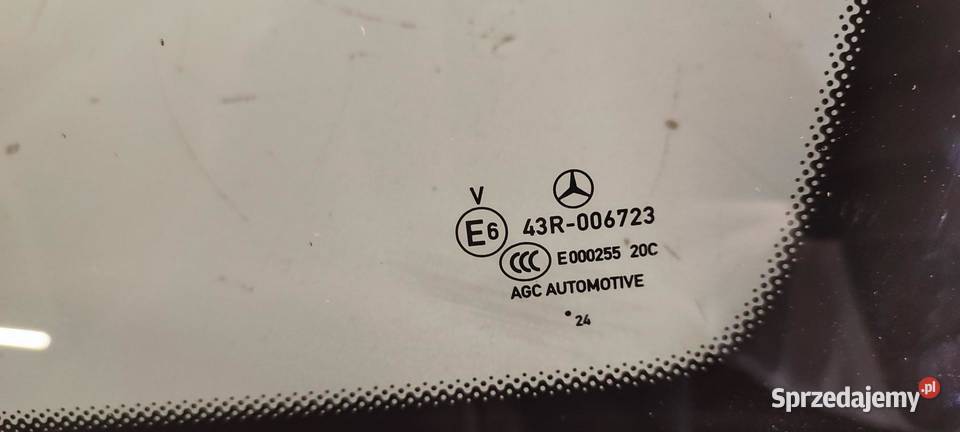 MERCEDES W247 SZYBA KAROSERYJNA PRAWY TYŁ dolnośląskie