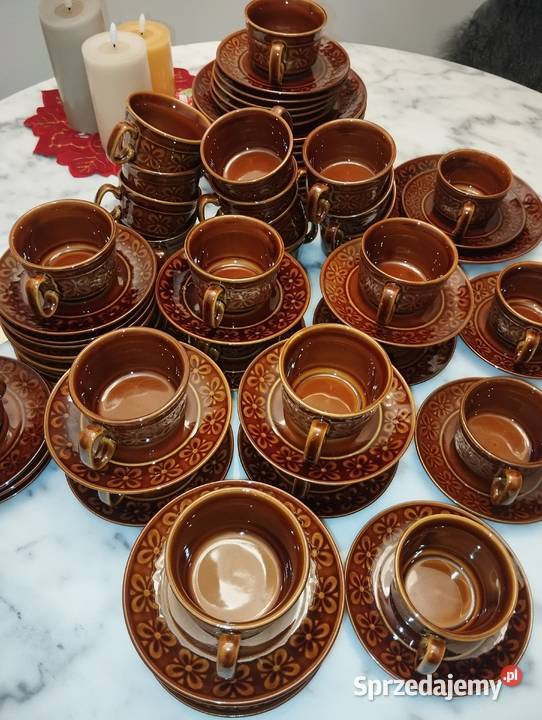 Kolekcjonerski Zestaw Kawowy WERINA Pruszków Dęblin