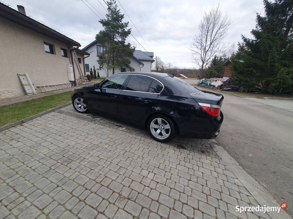 BMW e60 seria 525d M57 220 550Nm Pełnym serwisie Lesko