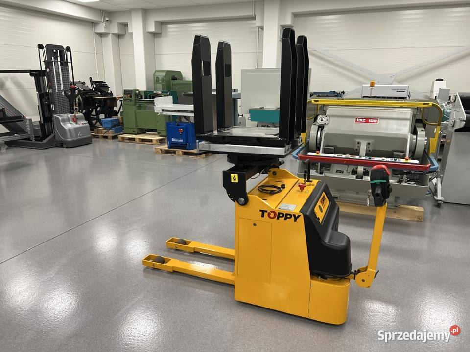 Obracarka palet papieru Toppy na wózku mazowieckie Radom