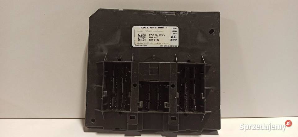 AUDI A3 8Y MODUŁ KOMFORTU 5WA937086Q osobowe Układ elektryczny, zapłon