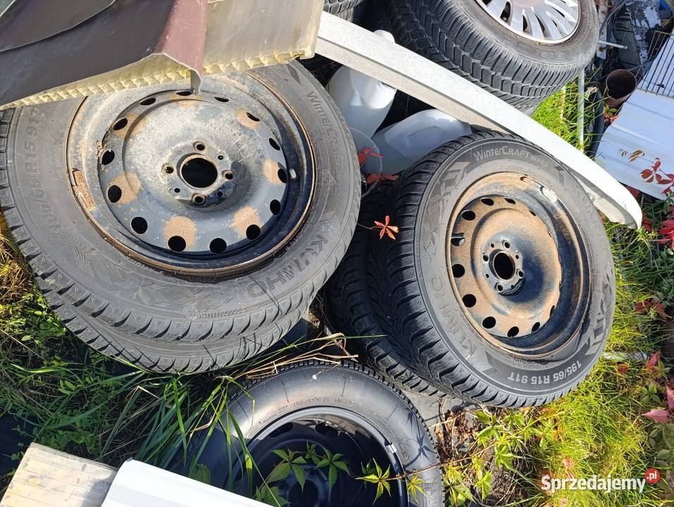Koła zimowe opony zimowe Kumho 19565 R15 DOT Samochodowe