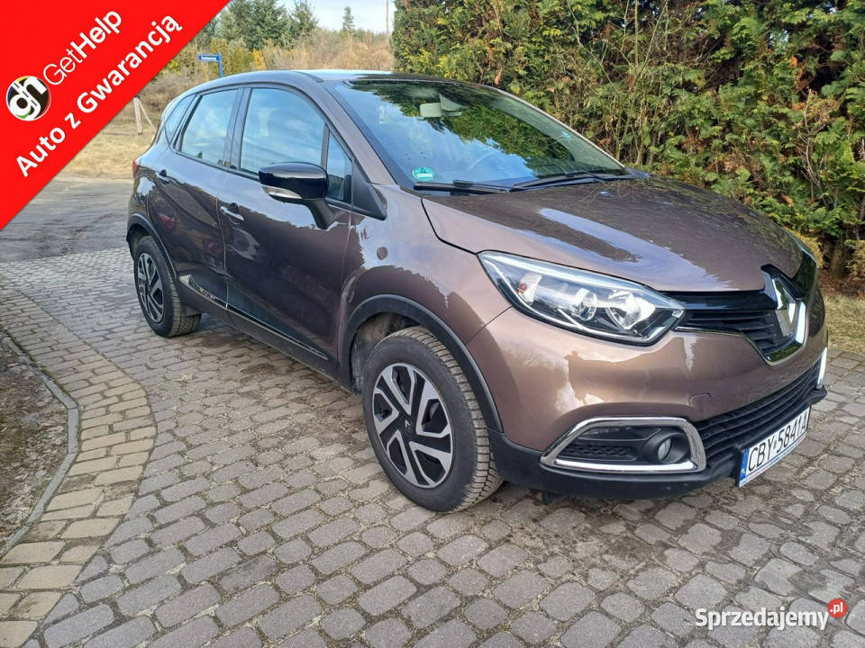 Renault Captur zadbany serwis ASO bogata wersja wielofunkcyjna kierownica Łochowo sprzedam