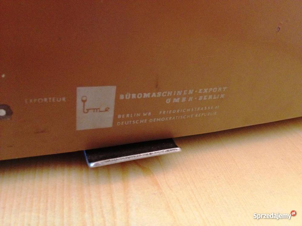Maszyna do pisania OPTIMA tabulator polska czcio Jaromierz