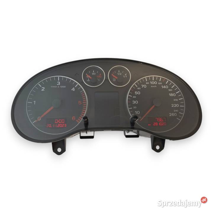 LICZNIK ZEGARY 8P0920930R Audi A3 8P 16 19 20