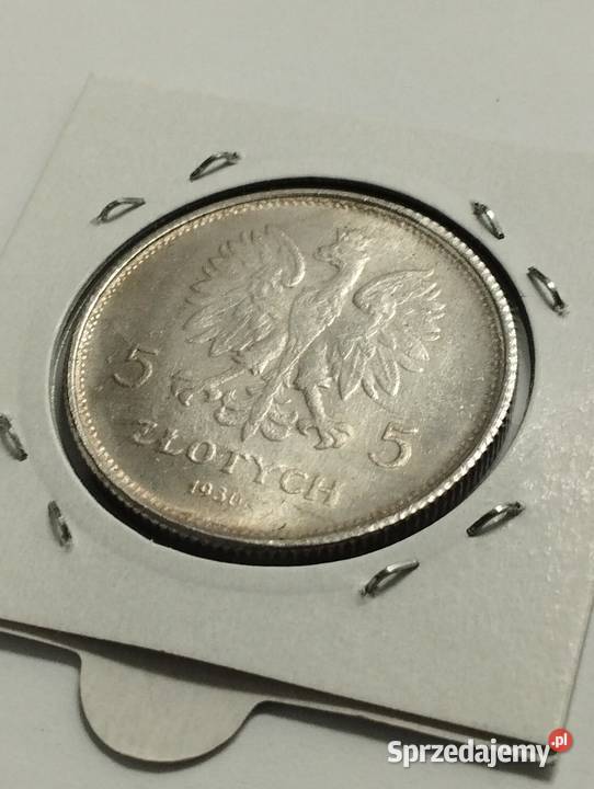 Sprzedam kopię monety w holderze Polska 5 Bydgoszcz