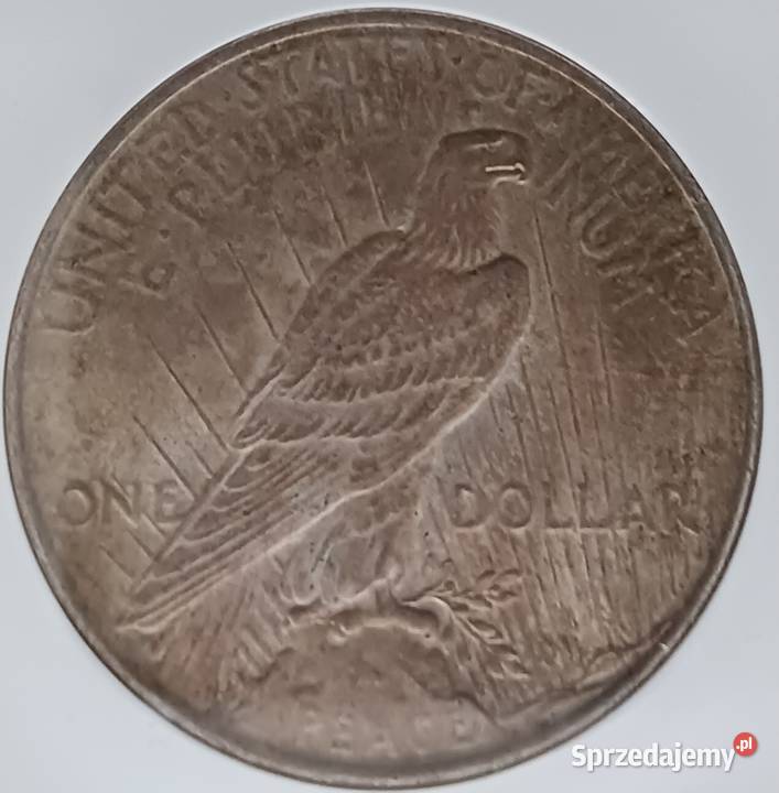 1 Dolar USA 1923 rLiberty Peace GCN MS 62 Konin sprzedam