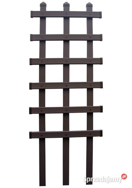 Sztachety Plastikowe z PVC brązowa i czarna Młyniec Pierwszy sprzedam