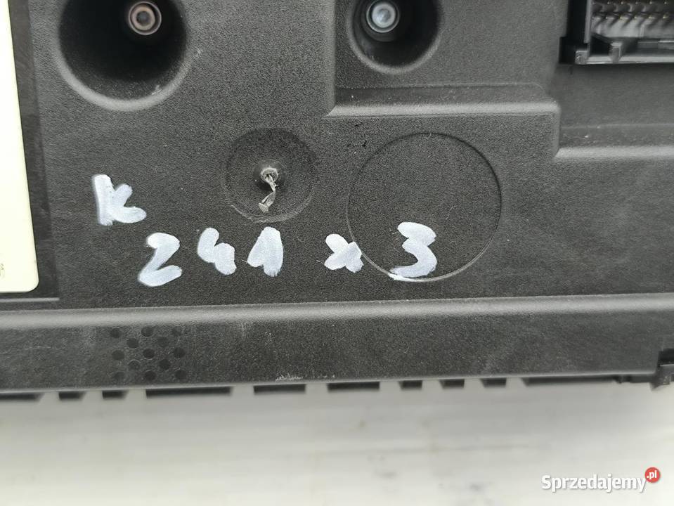 LICZNIK ZEGARY MANUAL UK BMW X3 E83 20D 150 Liczniki i zegary