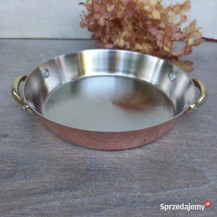 Miedziana patelnia do serwowania średnica 15 Warszawa