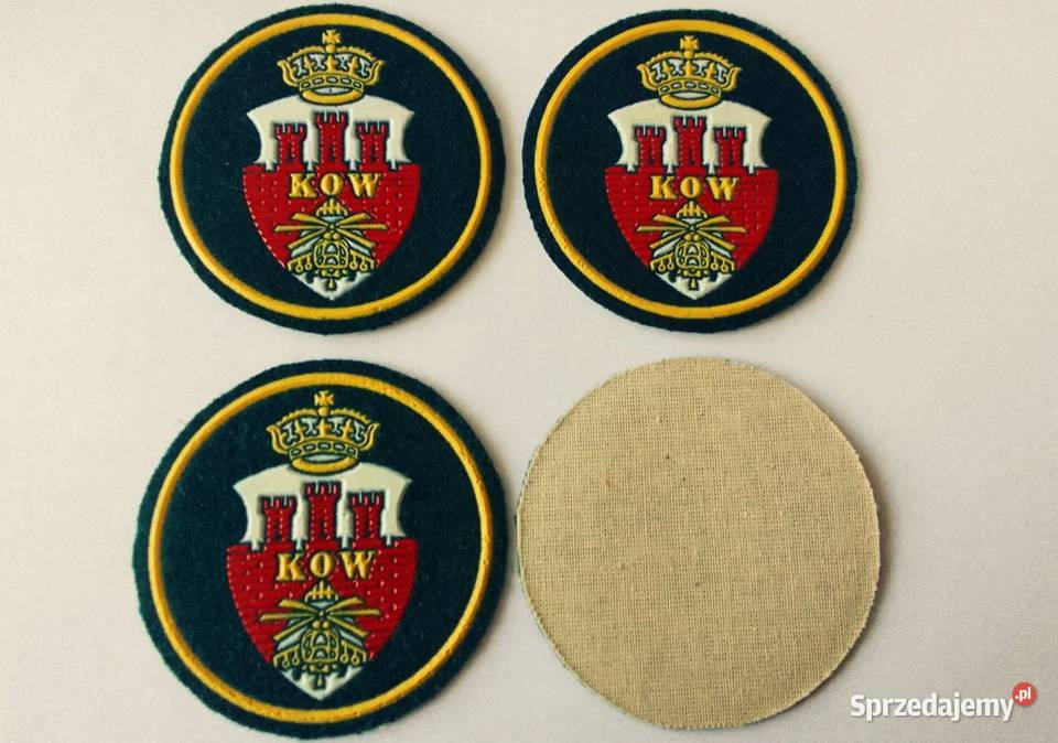 Naszywka Plakietka Emblemat KOW Krakowski Okręg zachodniopomorskie Rewal
