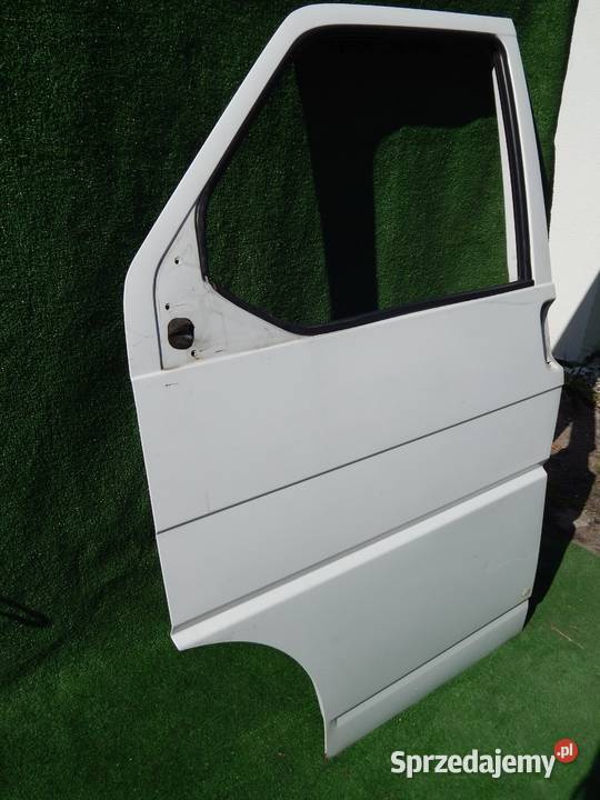 DRZWI PRZÓD LEWE PRZEDNIE BIAŁE VW TRANSPORTER dostawcze Warszawa
