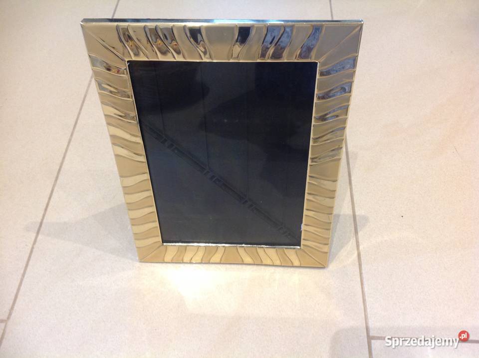 Ramka na Zdjęcie Złota Metalowa Nowa Sól