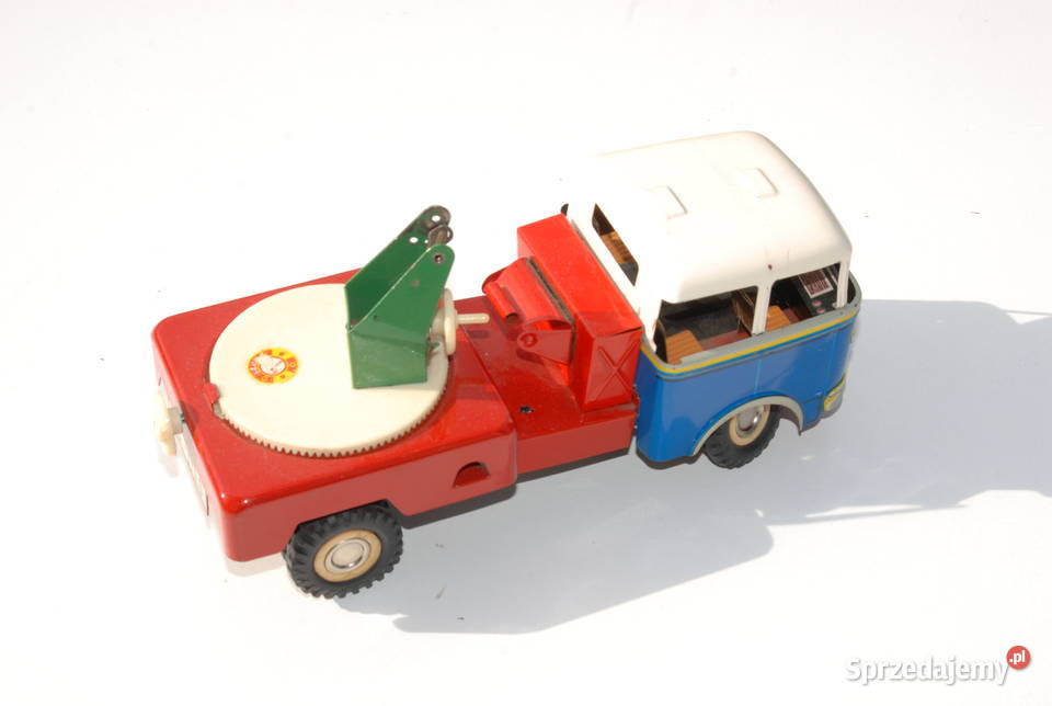 Stara zabawka blaszana ciężarówka Skoda 706 Ites śląskie Cieszyn