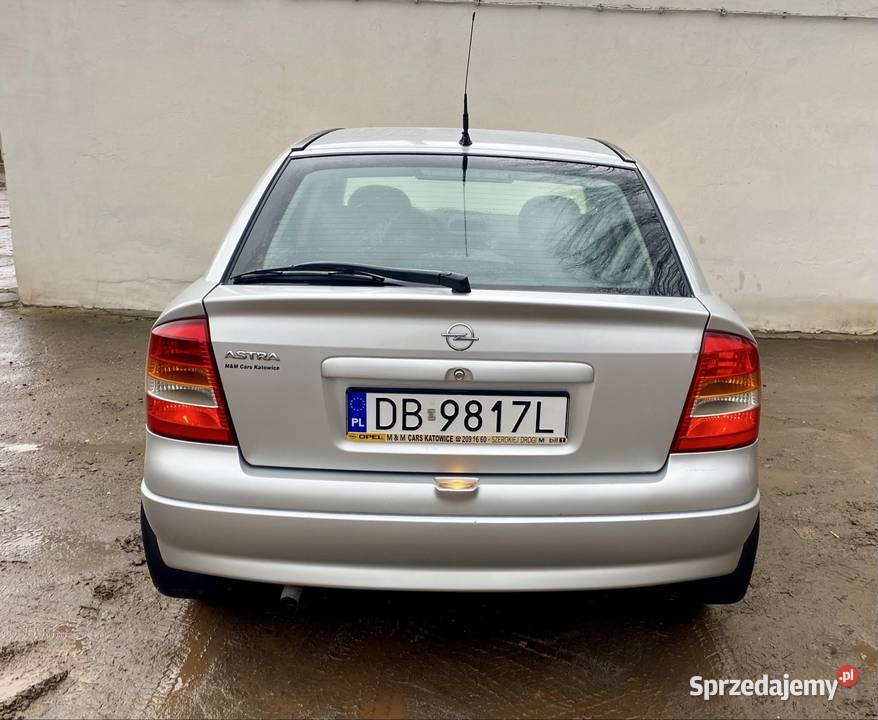 Opel Astra G 2003 12 16V EcoTEC Hatchback 5D immobilizer dolnośląskie Wałbrzych