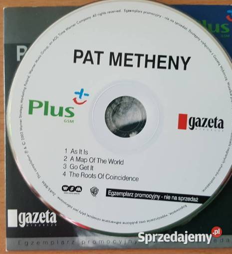 Płyta CD Pat Metheny egzemplarz promocyjny 4 Poznań sprzedam